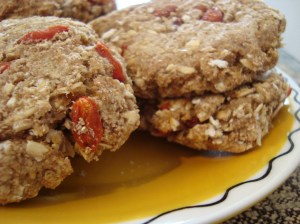 Gogi berry cookies from one of my first posts.