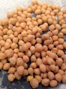 See how wet the paper towel is underneath? Blot it even more!