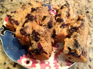 Blueberry Crumble Breakfast Bread