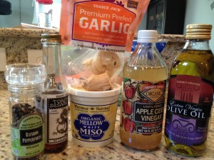 Your dressing. These 7 ingredients. 