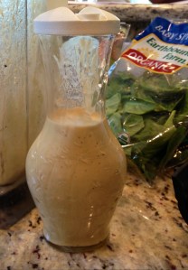 The aforementioned dressing.