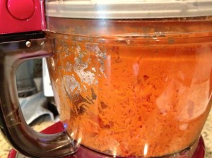 Really not hard. But you can save time by buying pre-shredded carrots.