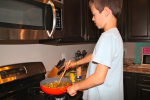 This was Corbin the first time he made this recipe. Little did he know where this would bring him.....