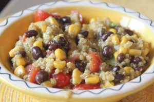 Serve warm or chilled. Quinoa is so versatile.