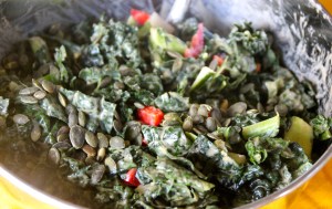 Add your remaining ingredients and stir.