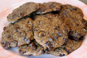 They were moist, but not crumbly.