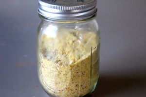 Almond "parmesan".