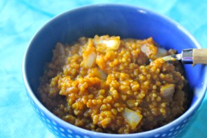 Vegetarian comfort food.