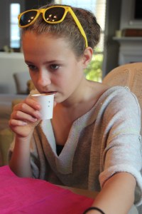 She takes this seriously....