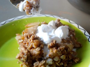 I also made this coconut whip cream recipe.