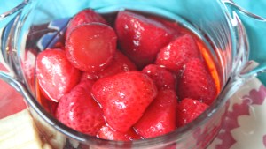 Thaw your berries and save those juices.