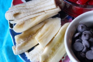 Thin-slice your bananas.