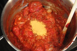 Added my nutritional yeast....