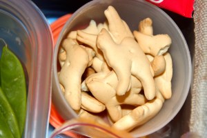A classic. Animal crackers. 