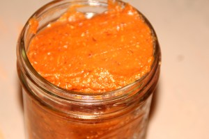 Pumpkin butter. Yum.