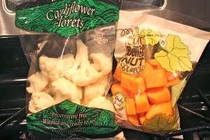 2 bags. Pre-cut. Done.