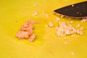 Garlic and ginger? check.