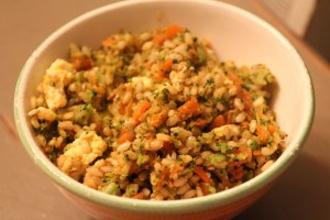 Vegetable Fried Bulgur.