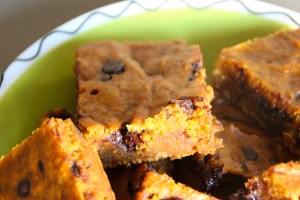 Pumpkin Blondie Bars