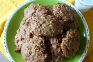 These cookies are not overly sweet, but just sweet enough that you will feel like you are having a treat for breakfast.