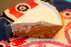 Pumpkin Pie Ice cream. Anything with ice cream has to be good.