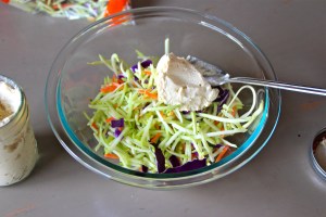 Add your sauce of choice.