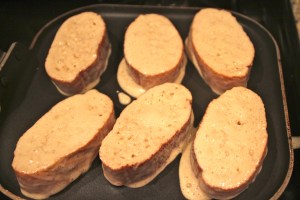 Slow cook on one side.