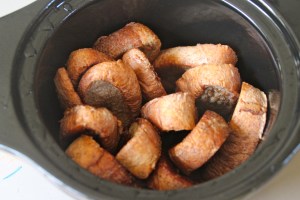 Upright french toast. Perfect.