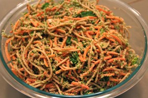 A twist on traditional spaghetti.