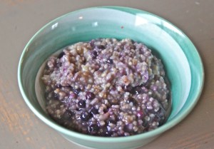 Blueberries are a favorite of mine. So naturally it is forced upon my kids :).