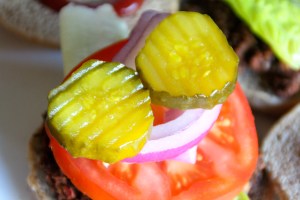 Pickels make it, don't they?