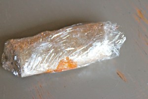 Cover with plastic wrap. 