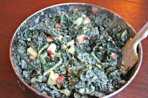 Apple Kale Salad 