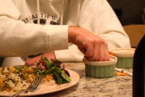 and he did the back and forth thing several times. Serious stuff.