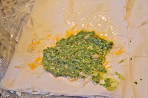 Pile on your filling.