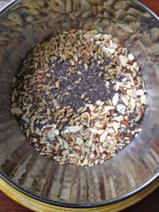 Here is my dry ingredients.