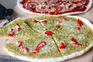 I was a little unsure how the family would do with the roasted red peppers.