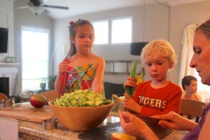 People got their hands dirty....