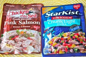 This one is for all you high protein people out there. If you must get your protein, stay away from those protein bars and get it from somewhere that doesn't have 20 ingredients produced in a lab.The cool thing about these pouches is that they do not need to be drained, just have a disposable fork nearby and you are in business.