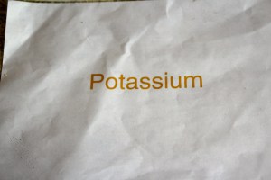 Bananas=potassium. We talked about overall heart health and potassium's role .