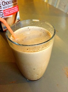 For breakfast? For snack?? your call. This is my midmorning, post oatmeal, snack. 