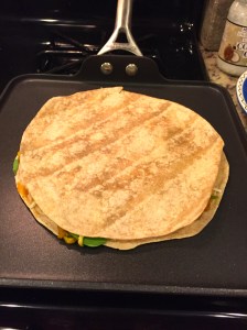 Crisp it up on your pan.