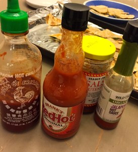 Add 1000 condiments if necessary.